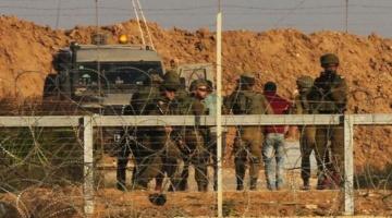 الاحتلال يعتقل مواطنين شرق خانيونس