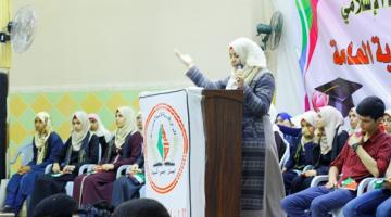 صور.. الطالبة أبو حسنين تهدي نجاحها لروح والدها في ذكرى استشهاده الثانية