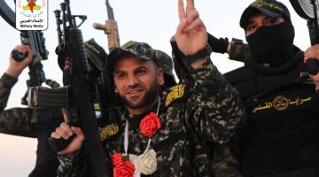 مراسم استقبال المحرر أحمد غنيم