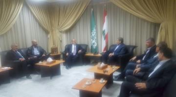 د. "رمضان شلح" يلتقي الجماعة الإسلامية بلبنان