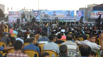 صور.. سيول بشرية تشارك في مهرجان رباط الدم.. عدسة الإعلام الحربي "1"