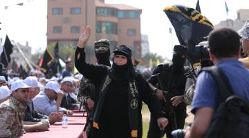 صور.. "خنساء فلسطين": عروس مهرجان الانطلاقة الجهادية