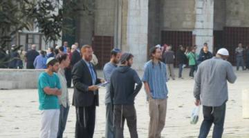 المتطرف "فيجلن" يقتحم الأقصى بحراسة مشددة