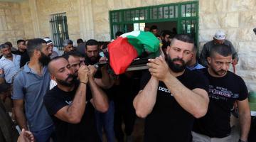  تشييع جثمان الشهيد الأسير أبو محاميد في بيت لحم