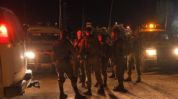 عملية إطلاق نار تستهدف حاجز عسكري جنوب بنابلس