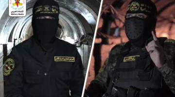 لقاء المراسل العسكري مع وحدات النخبة من داخل الأنفاق