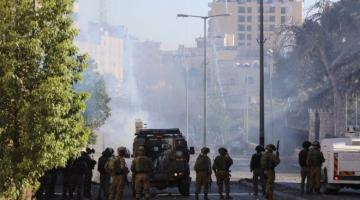 إصابة العشرات بالاختناق خلال اقتحام قراوة بني حسان