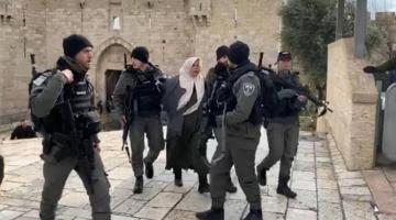 الاحتلال يعتقل 11 سيدة و4 أطفال من القدس المحتلة