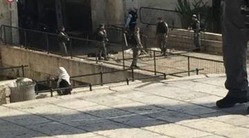 استشهاد مواطنة حاولت تنفيذ عملية طعن بالقدس