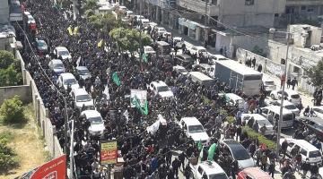 غزة تشيع القائد "فقها" وسط دعوات بالانتقام