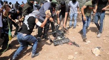 ثُوار بيتا يٌسقطون مسيّرة للاحتلال وإصابات بالرصاص شرق نابلس