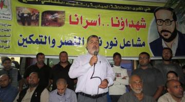 صور.. المدلل: ذكرى الشقاقي تشعرنا بأنه يعيش معنا بالانتفاضة