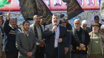 صور.. المدلل: لن يهدأ لنا بال ولن يغمض لنا جفن حتى نحرر كافة أسرانا