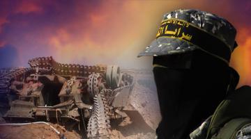 صور.. أسطورة "الميركفاه" حطمتها سرايا القدس على أعتاب بيت حانون