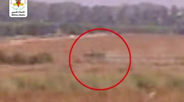 تفجير عبوتين ناسفتين بجيب صهيوني شرق رفح 19-4-2004م