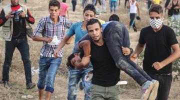 إصابة شاب برصاص الاحتلال شرق البريج