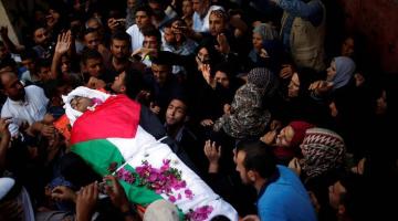 جماهير غفيرة تشيع الشهيد "محمود الغرابلي" بغزة