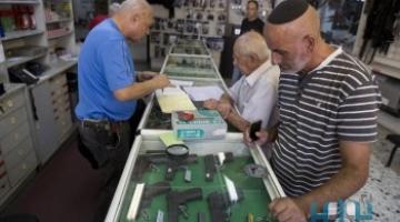 5000 % زيادة إقبال الصهاينة على شراء السلاح