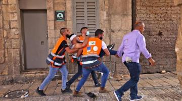  إصابات في اعتداءات الاحتلال على المقدسيين