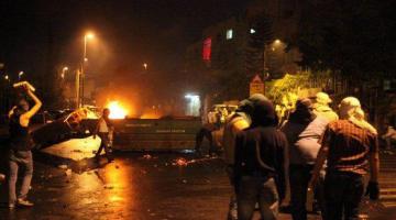 إصابة شاب خلال مواجهات على حاجز شعفاط شرقي القدس