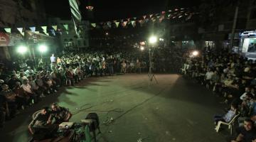 صور.. السرايا تحيي ذكرى الدحدوح وثلة من شهدائها بمهرجان حاشد بحي الزيتون