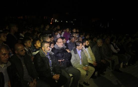 صور.. الجهاد تحيي ذكرى السبع بمهرجان حاشد في بيت حانون
