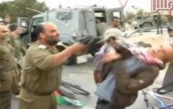 الكيان يدافع عن ضابط مدان باعتداء وحشي على فلسطيني بغور الأردن