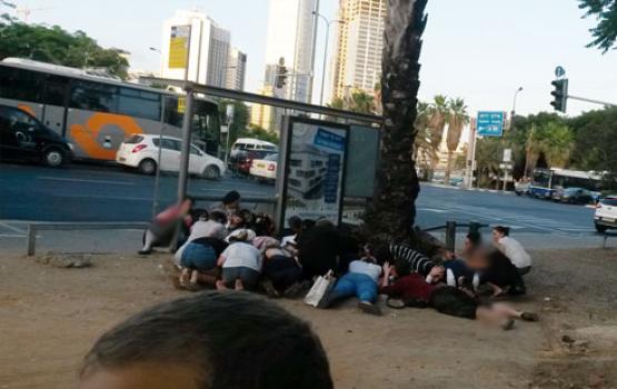شاهد.. "تل ابيب" بعد أن استهدفتها سرايا القدس بصاروخي براق 70