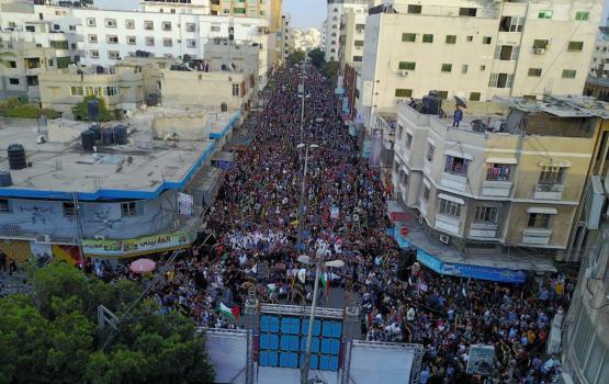 البروفيسور قاسم: الحشد الجماهيري في انطلاقة الجهاد استفتاء على خيار المقاومة