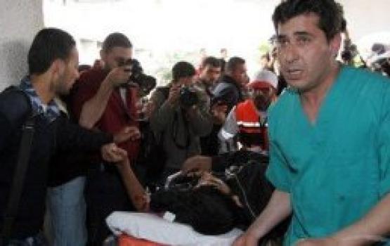 إصابة شاب بنيران الاحتلال شرق غزة