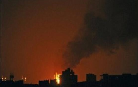 غارات جوية صهيونية على دير البلح وخان يونس