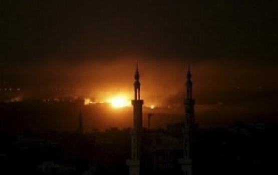 الاحتلال يطلق قنابل إنارة شرق بيت حانون