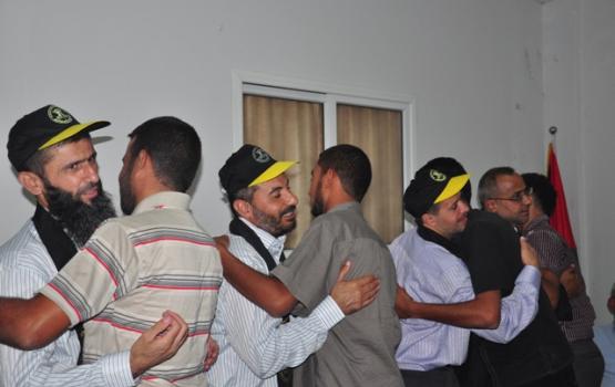 حمدونة: الحجاج المحررون يصلون قطاع غزة ظهر اليوم