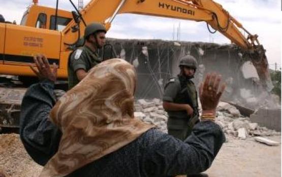 الاحتلال يجرف أراضي زراعية ويقتلع أشجار زيتون جنوب نابلس