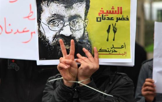 هيومن رايتس تطالب بإنهاء الاعتقال الإداري للأسير خضر عدنان