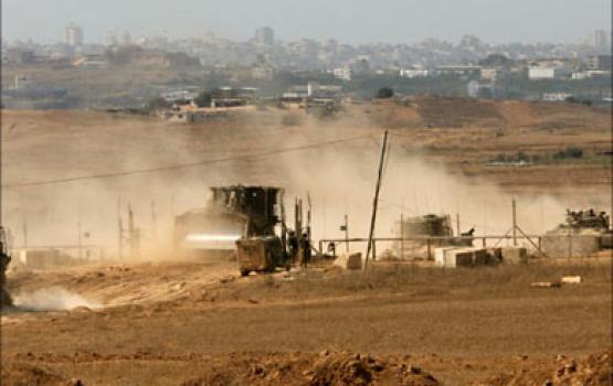 توغل صهيوني شرق خان يونس