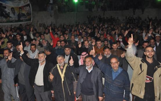 بالصور..الجهاد ينظم مهرجاناً تأبينياً للشهيد محمد عابد بالشاطئ
