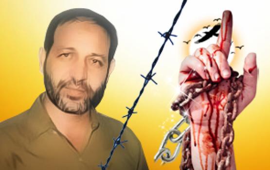 الأسير "بسام السعدي" يبدأ إضراباً احتجاجاً على اعتقال زوجته