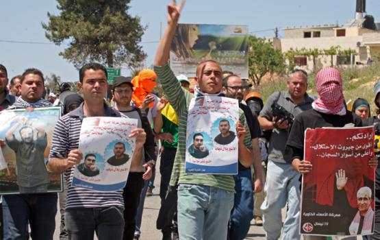 السلطة تلاحق قادة فعاليات التضامن التي تقيمها الجهاد نصرة للأسرى برام الله