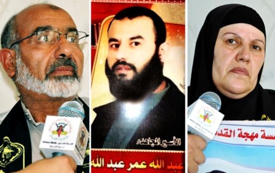بالصور.. عائلة الأسير المجاهد "عبد الله إنشاصي" في ضيافة "الإعلام الحربي"
