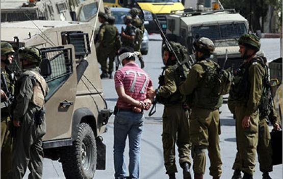 اعتقال 14 مواطنا من محافظات الضفة