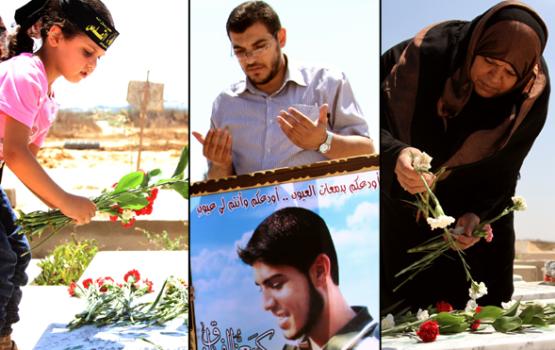 تقرير مصور.. كيـف عاشـت عائلـة الشهيــد القائد بالسرايا "عبيد الغرابلي" اليوم الـ10 من رمضان؟