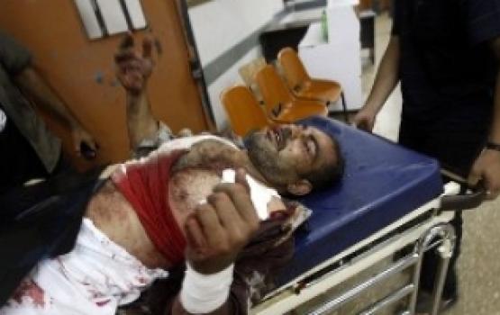 إصابة مواطن في قصف صهيوني شرق البريج