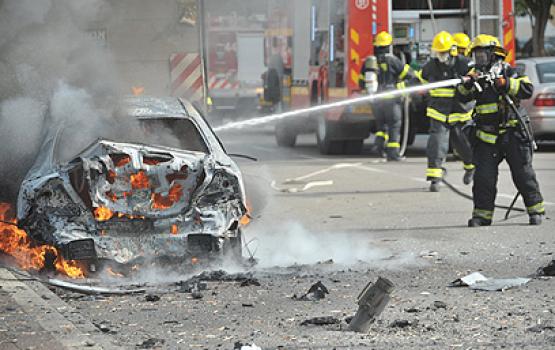 مقتل مغتصبة وإصابة خطيرة في قصف سرايا القدس الصاروخي