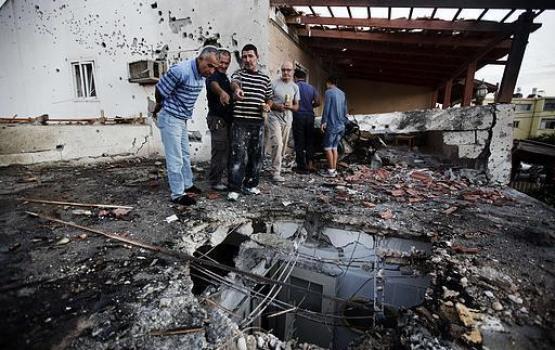 3165 دعوة للتعويض عن أضرار صواريخ المقاومة خلال معركة السماء الزرقاء