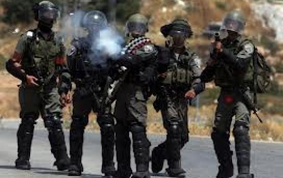 اصابة العشرات بالاختناق في مسيرتين بالضفة المحتلة