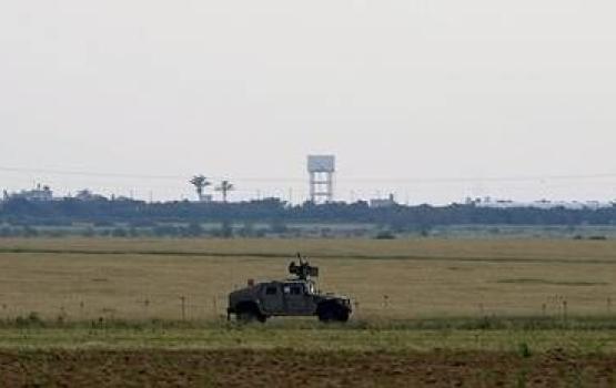 إصابة جيب صهيوني برصاص قناص قرب بيت لاهيا