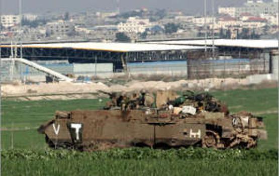 توغل صهيوني محدود شرق مخيم البريج