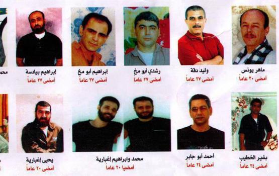 الشاباك يفحص قائمة الاسرى المنوي الافراج عنهم