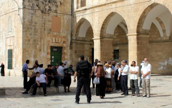 مفتي القدس يحذر من فتح أبواب المسجد الأقصى أمام اليهود